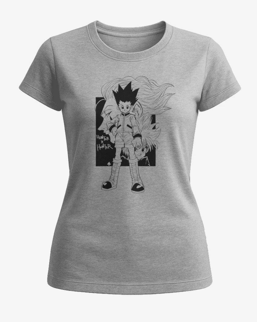 Polera de Mujer Gon x Kilua x Hisoka