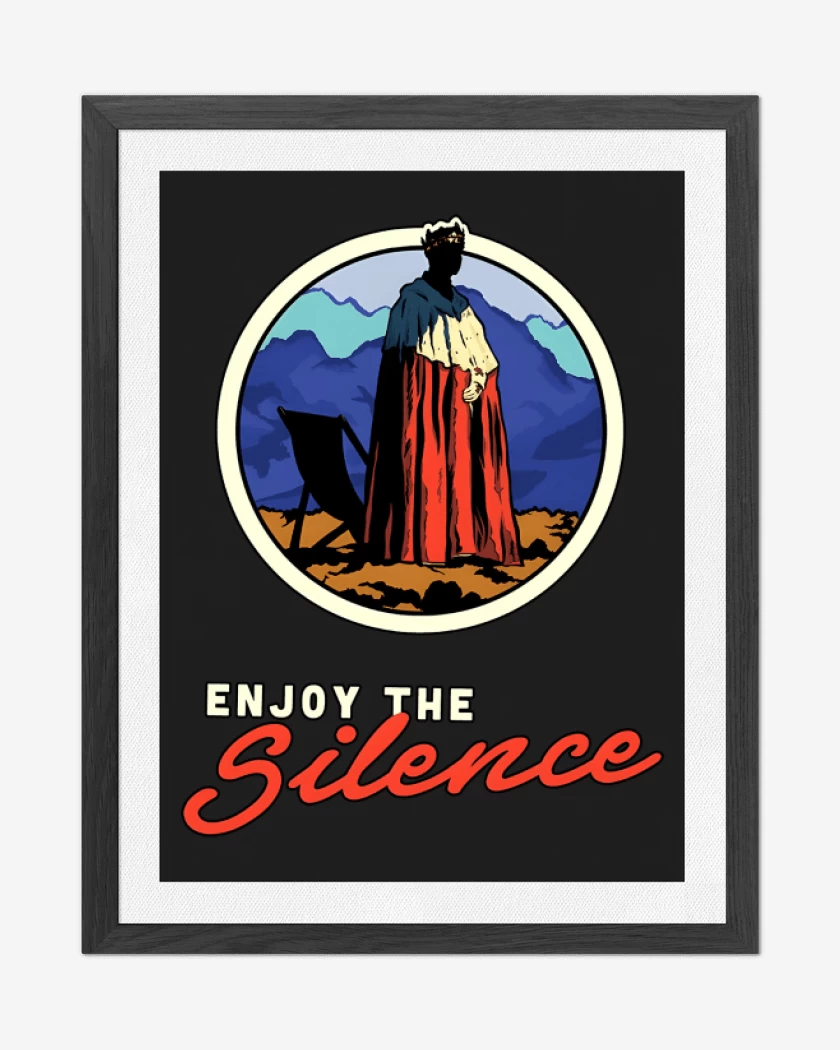 Cuadro decorativo Enjoy the silence