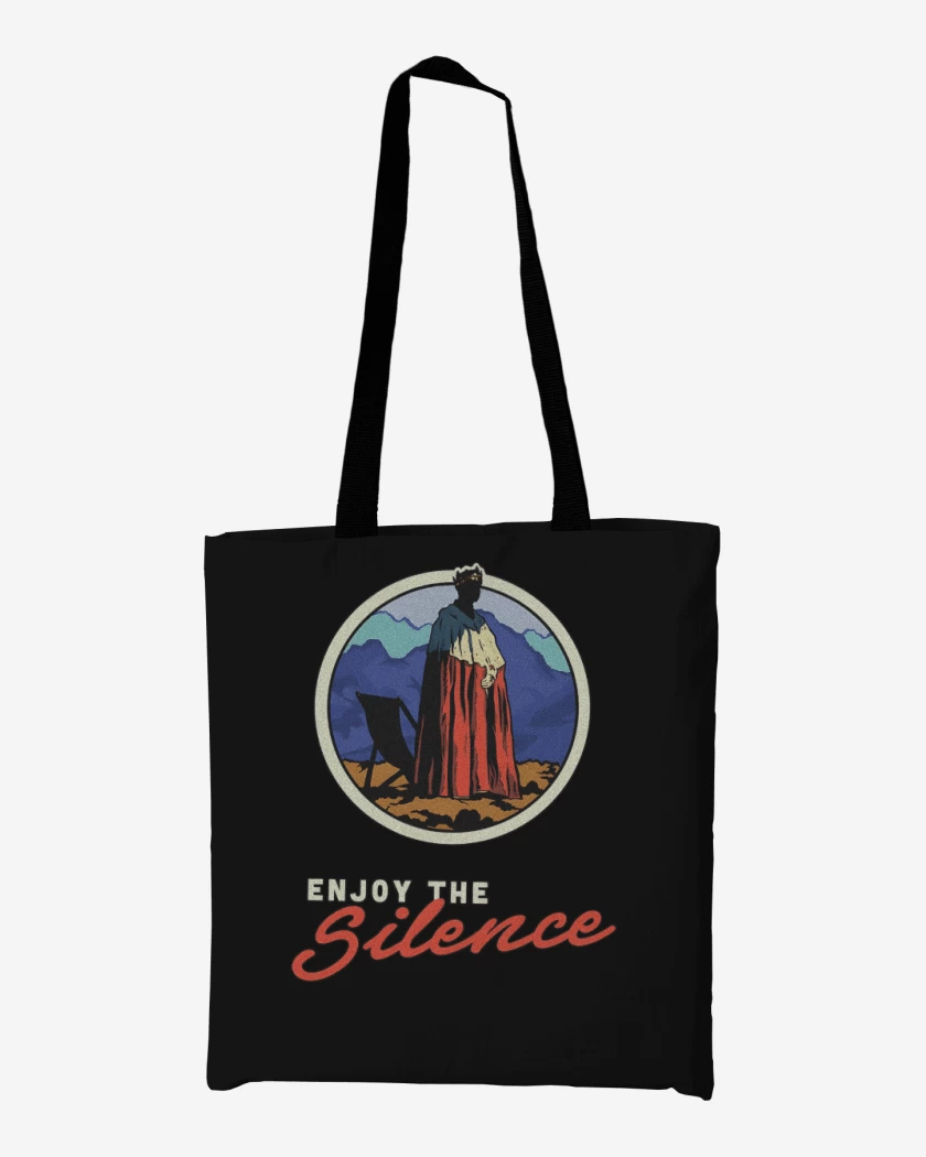 Totebag Enjoy the silence