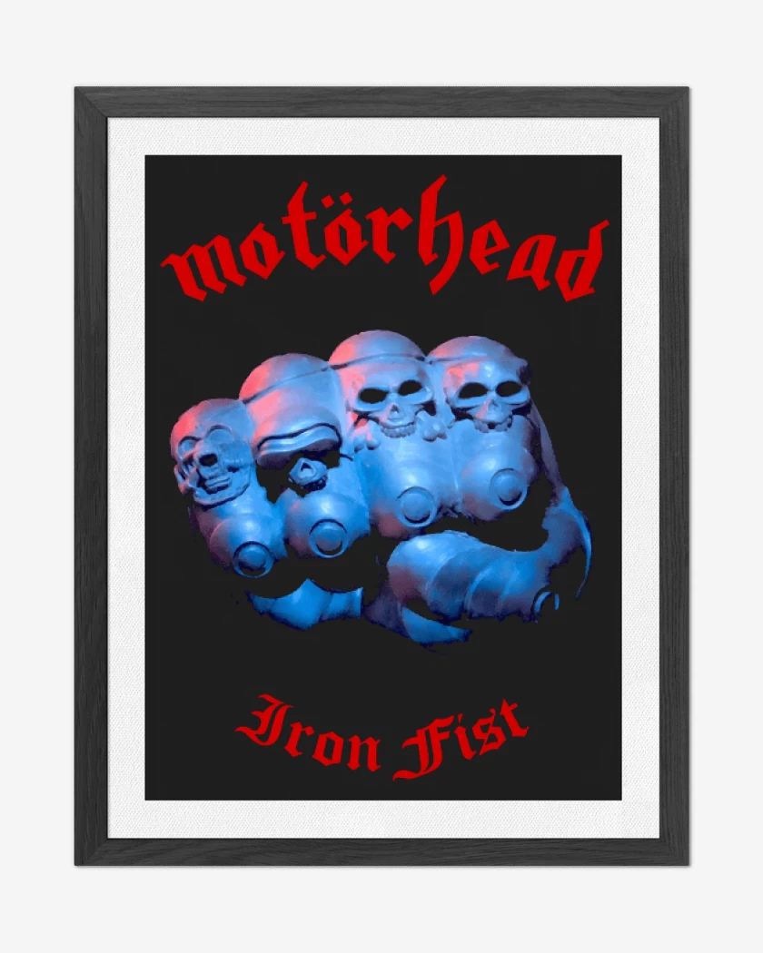 Cuadro decorativo Negro de Iron Fist 