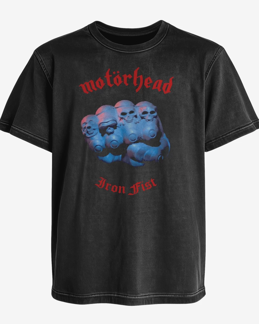 Polera desgastada Iron Fist 