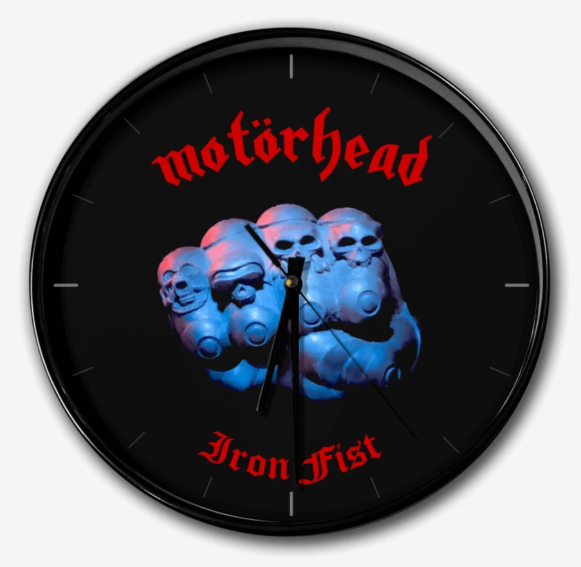 Reloj Negro de Iron Fist 