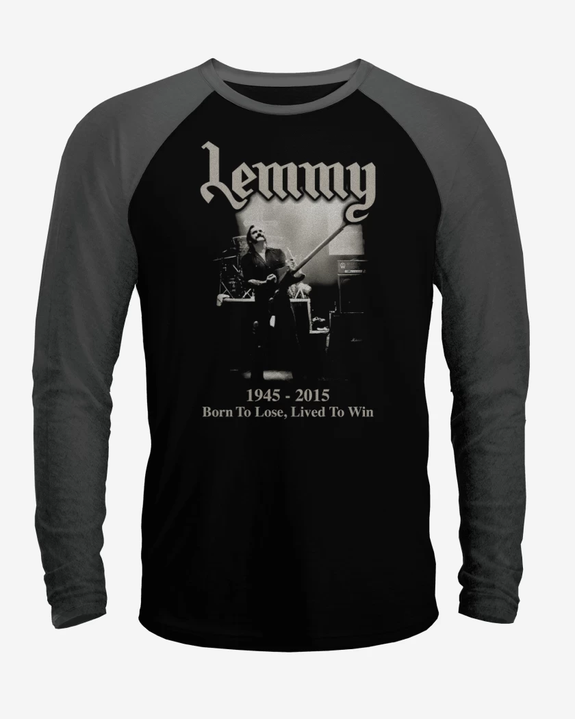 Polera Raglan Lived to Win