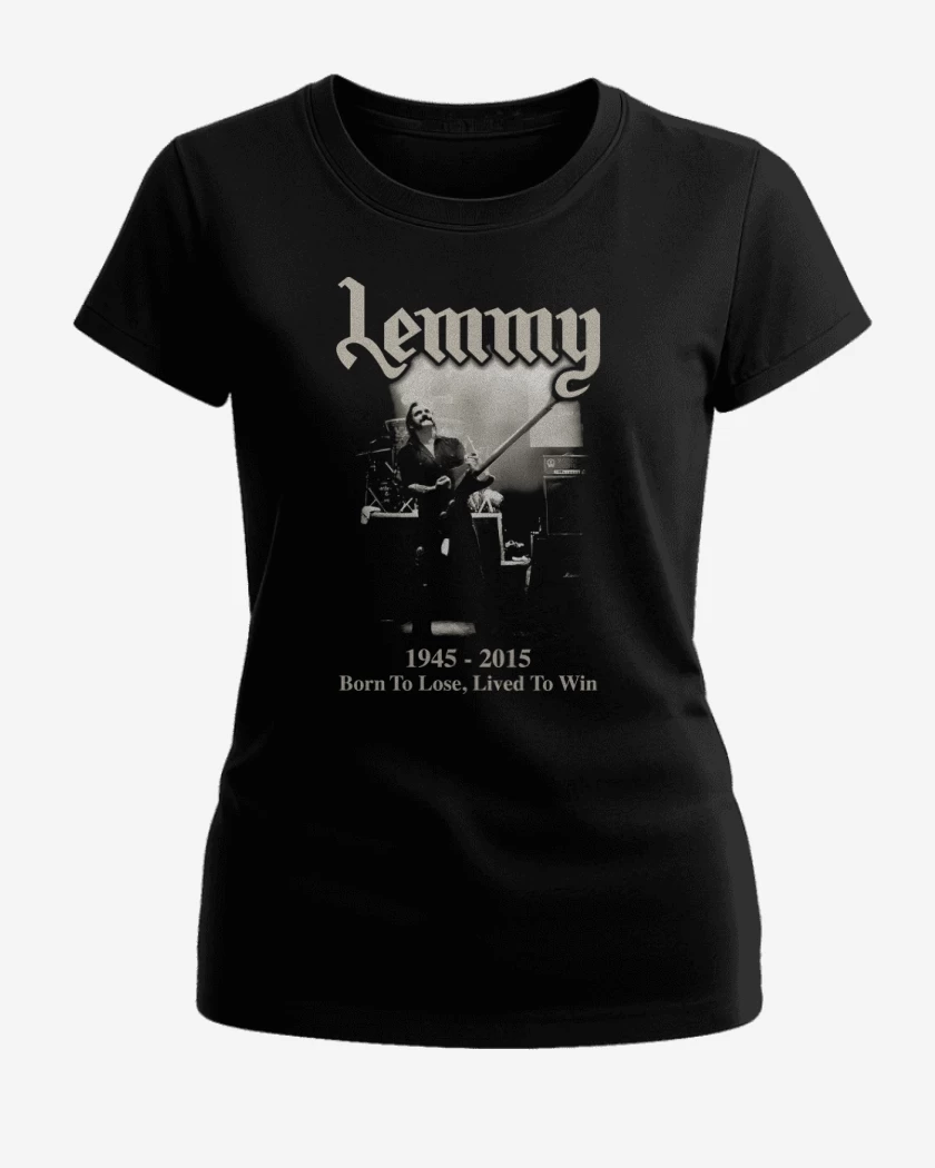 Polera de Mujer Negro de Lived to Win