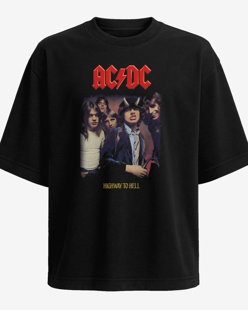 Polera Oversize Carretera al Infierno