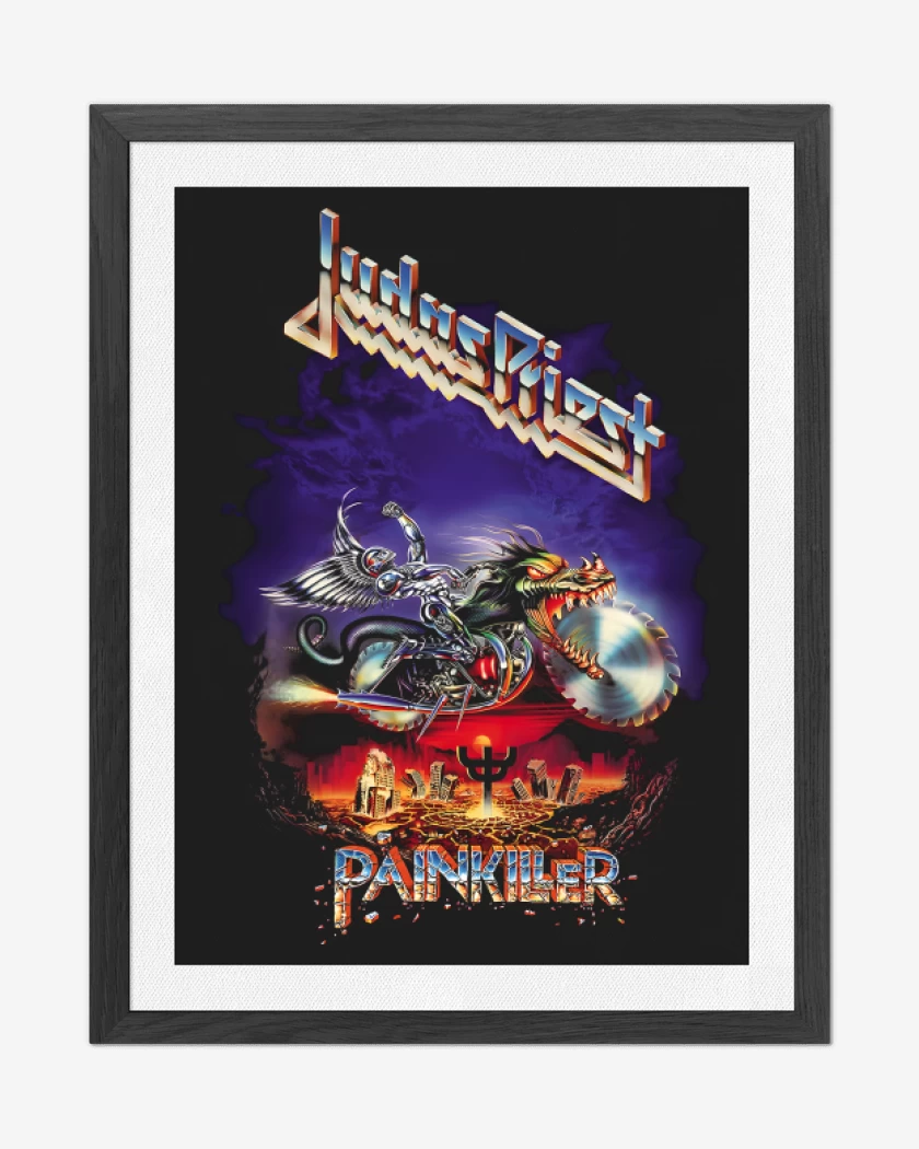 Cuadro decorativo Negro de Painkiller 