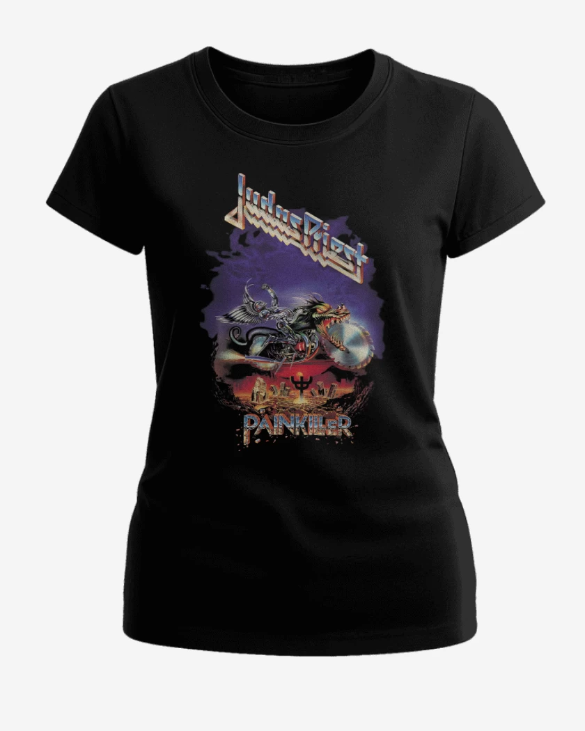 Polera de Mujer Negro de Painkiller 