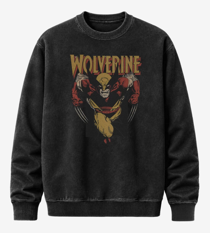 Poleron Polo Acid Wash Negro de The Savage