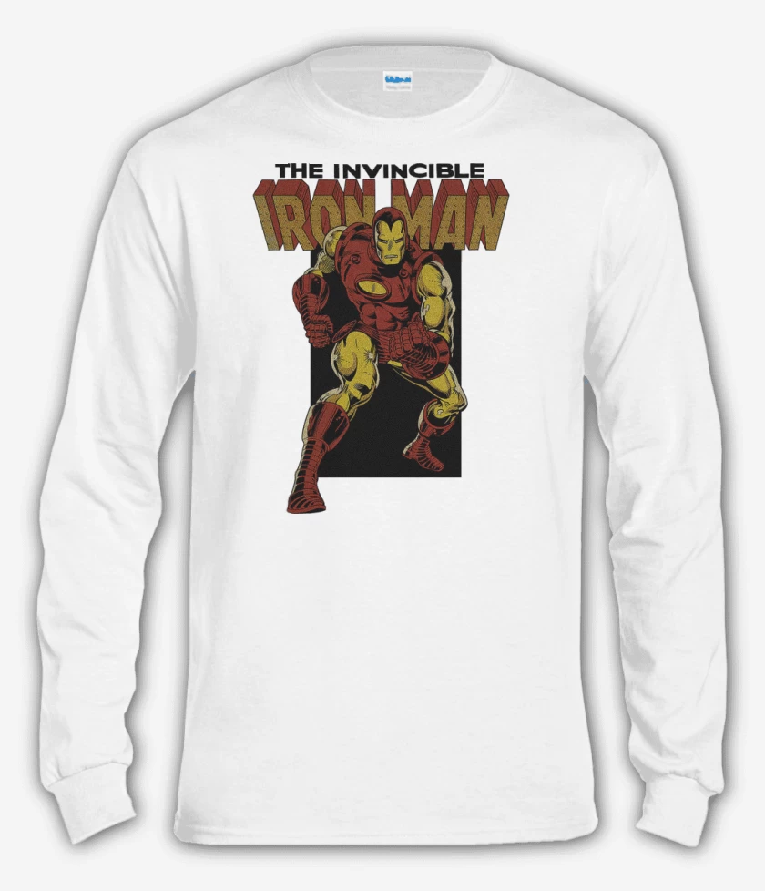 Polera manga larga Blanco de The Invincible