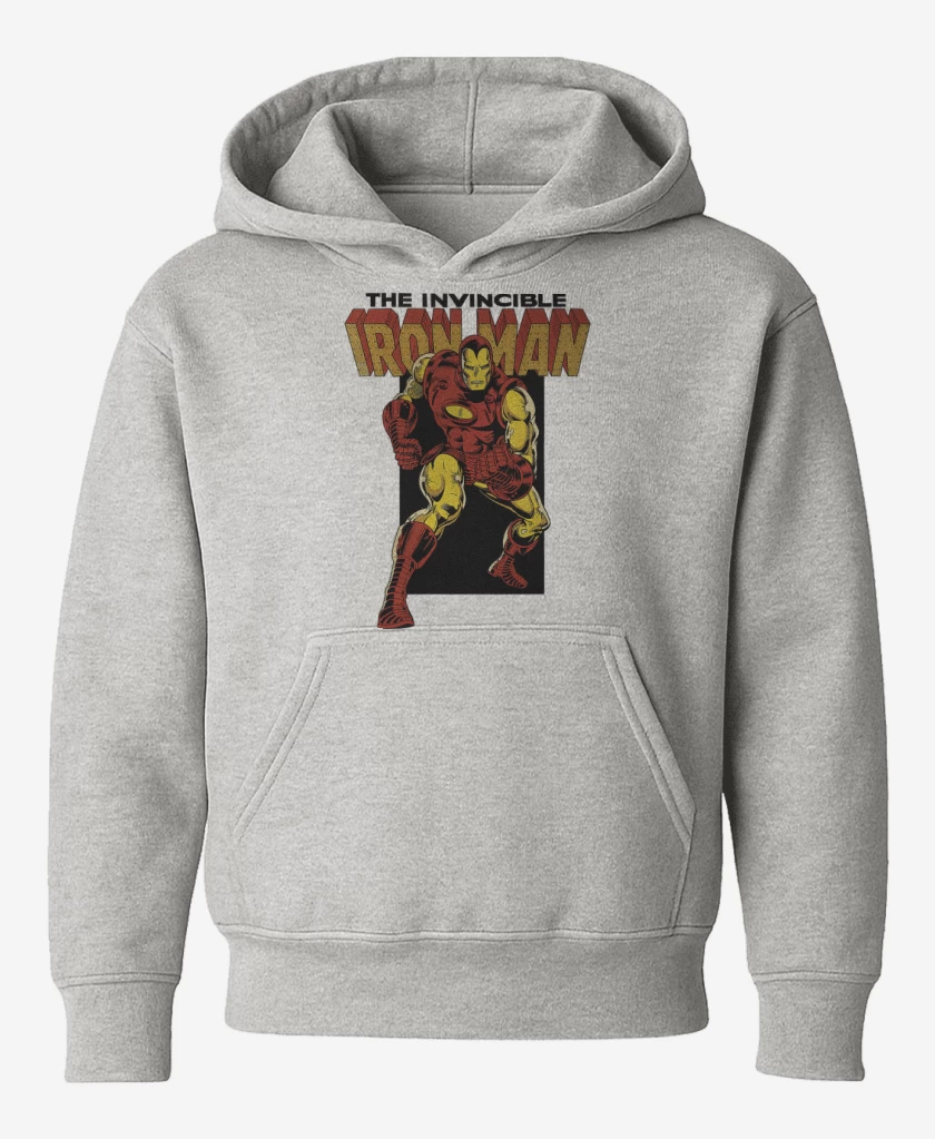 Poleron de niño Gris Melange de The Invincible