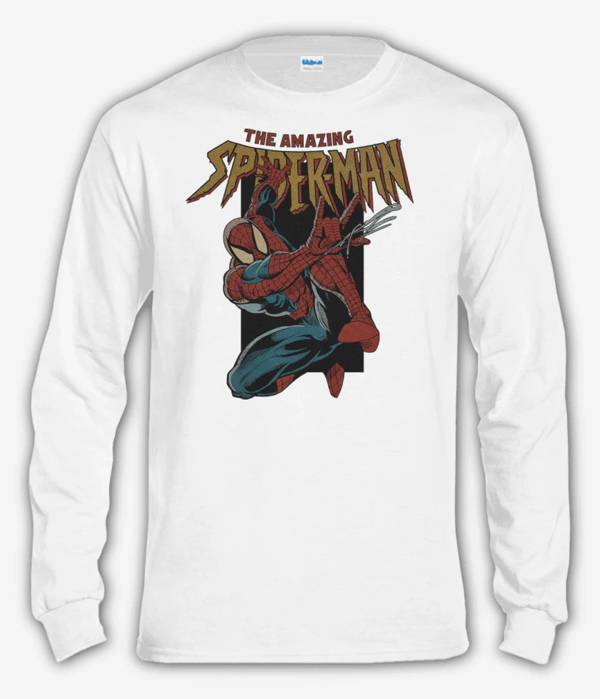 Polera manga larga Blanco de The Amazing