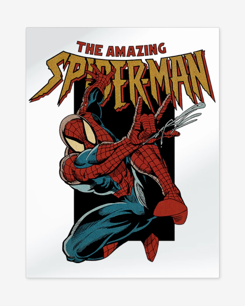Print metalico Blanco de The Amazing