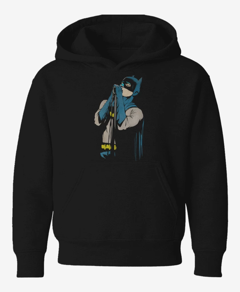 Poleron de niño Negro de Batcurtis