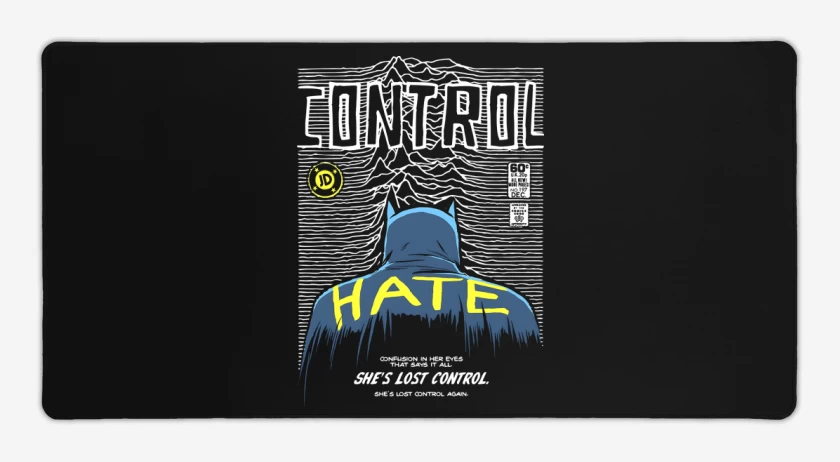 Mouse pad Gamer Negro de Shes Lost Control