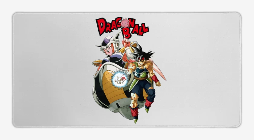 Mouse pad Gamer Blanco de La Leyenda de Bardock