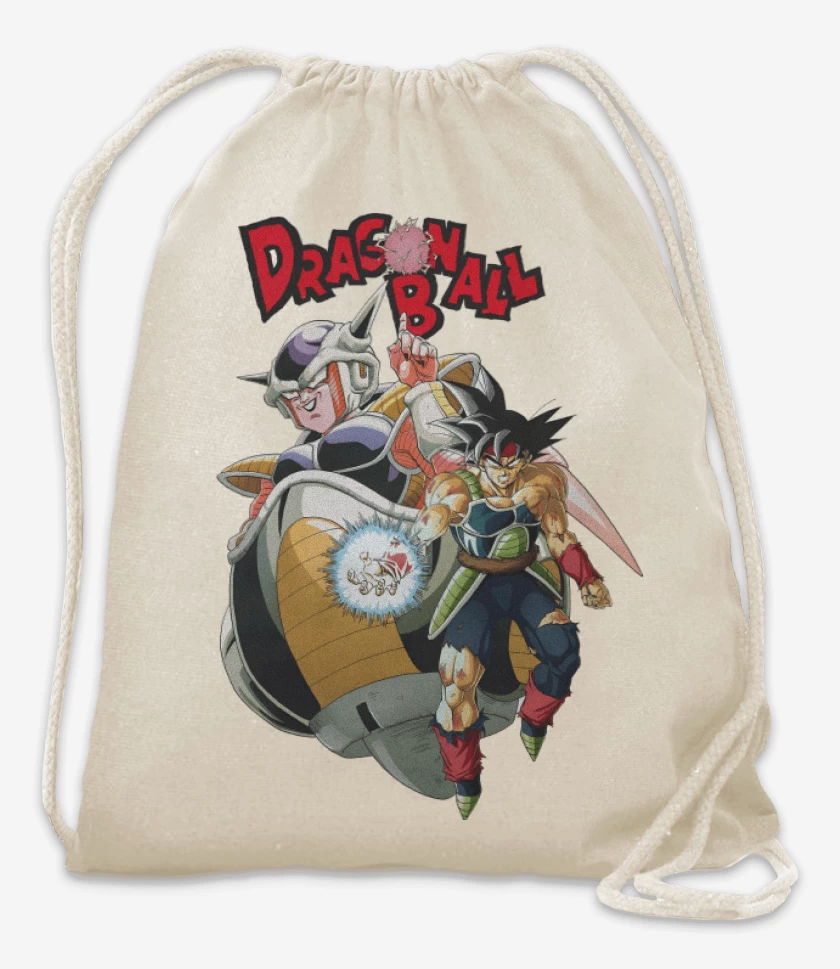 Mochila Blanco de La Leyenda de Bardock