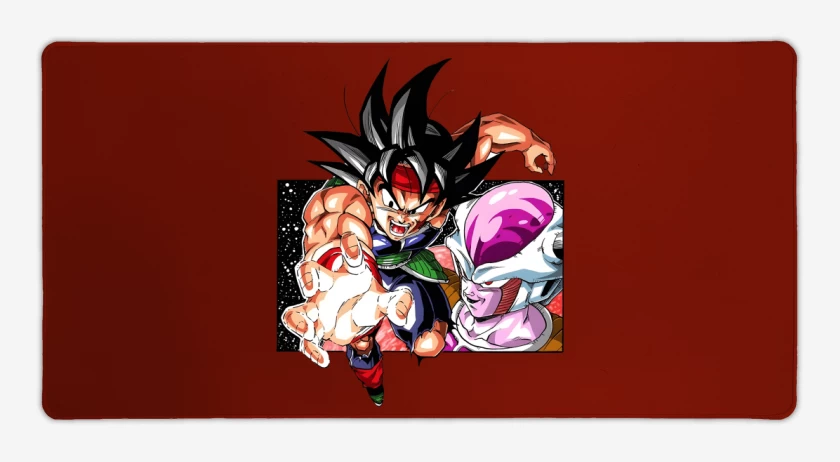 Mouse pad Gamer Rojo de El Saiyajin Bardock 