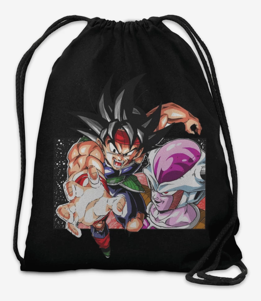 Mochila Negro de El Saiyajin Bardock 