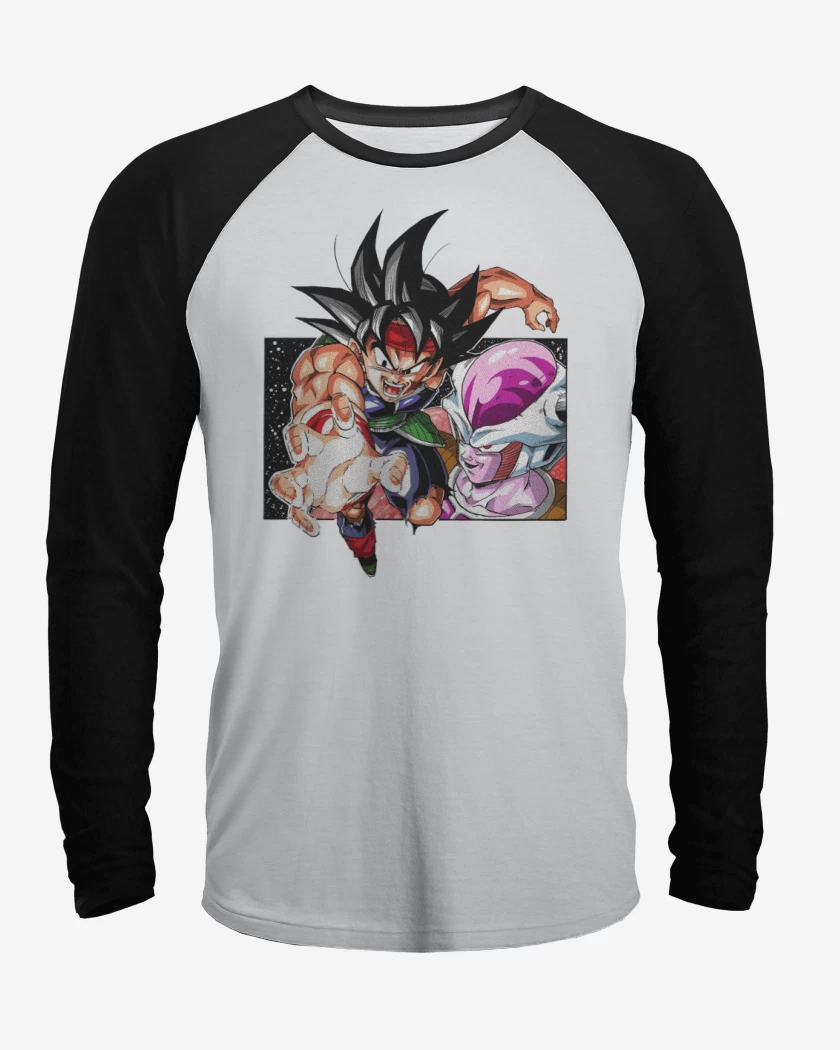 Polera Raglan El Saiyajin Bardock 