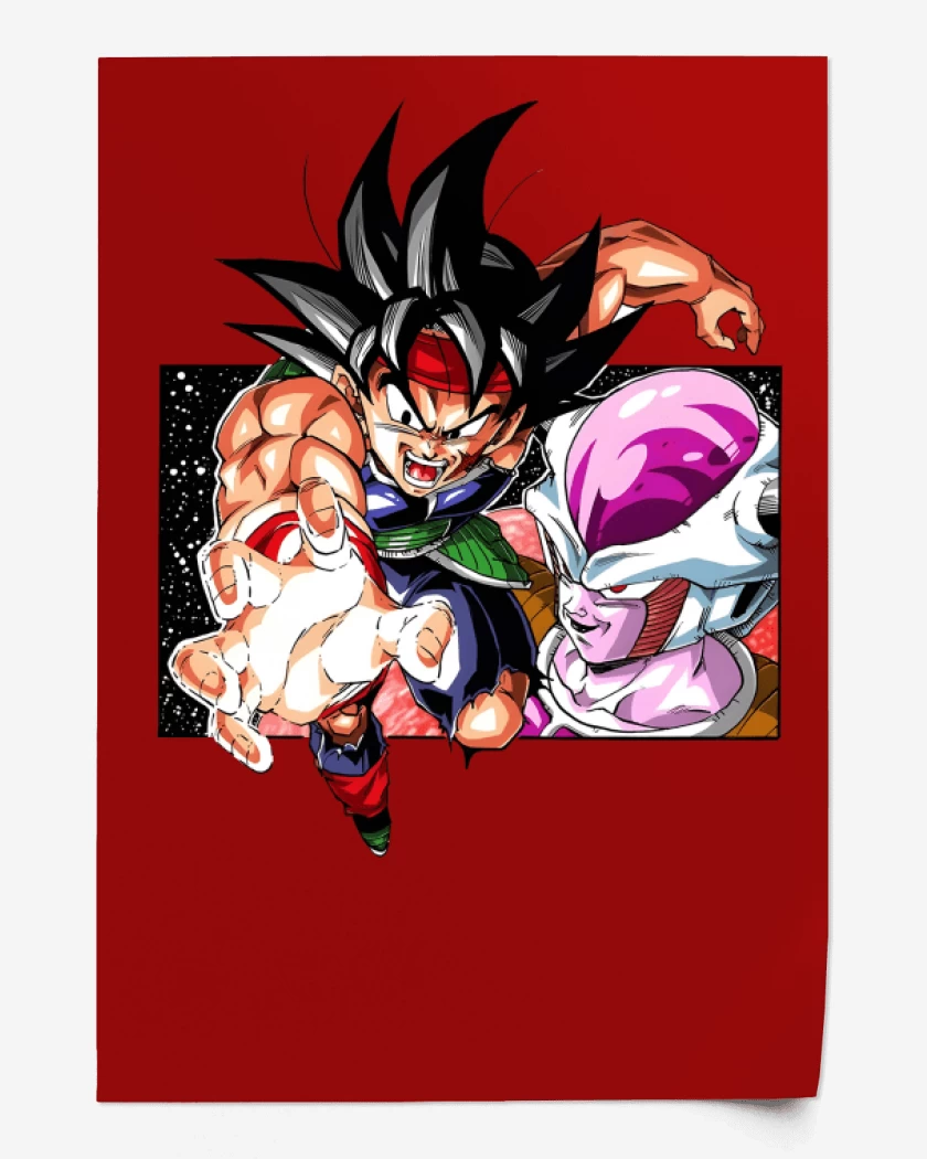 Print El Saiyajin Bardock 