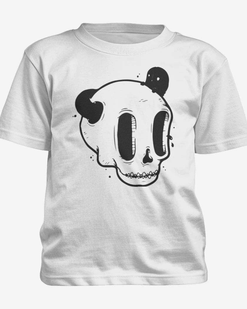 Polera de niño Blanco de Black Skull