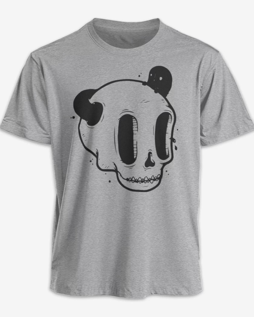 Polera Black Skull
