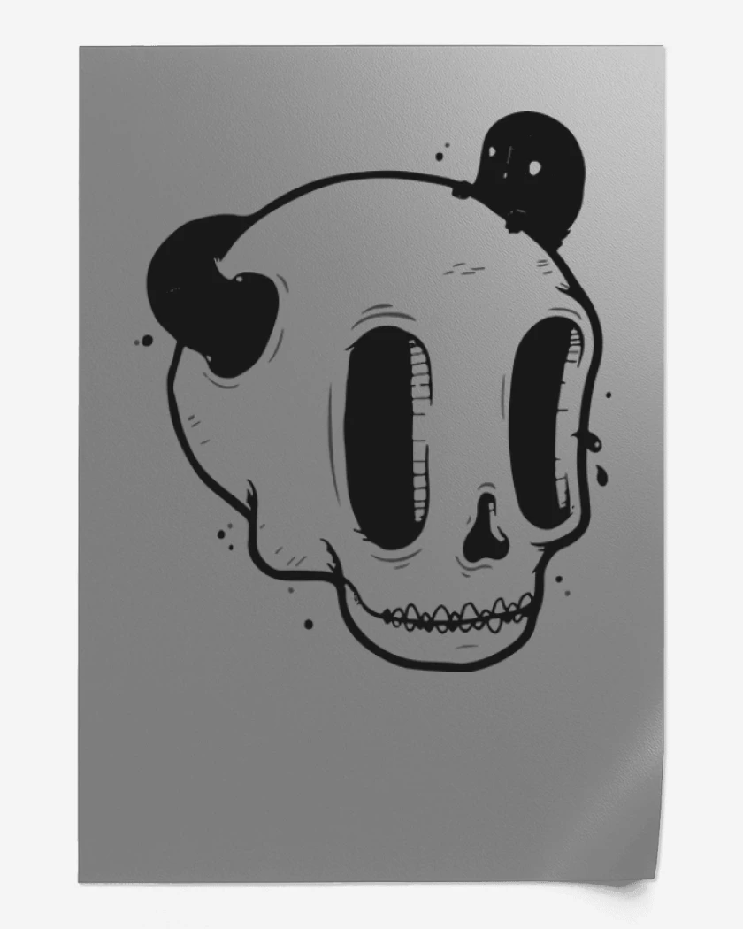 Print Black Skull