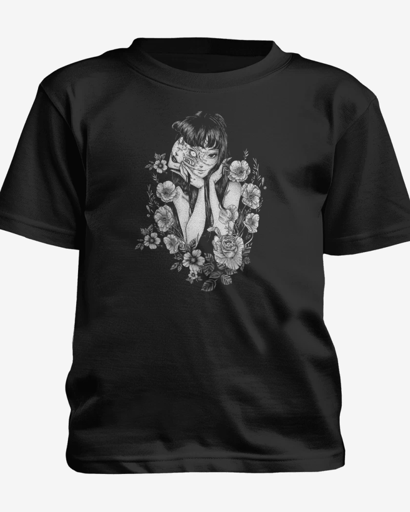 Polera de niño Negro de Tomie