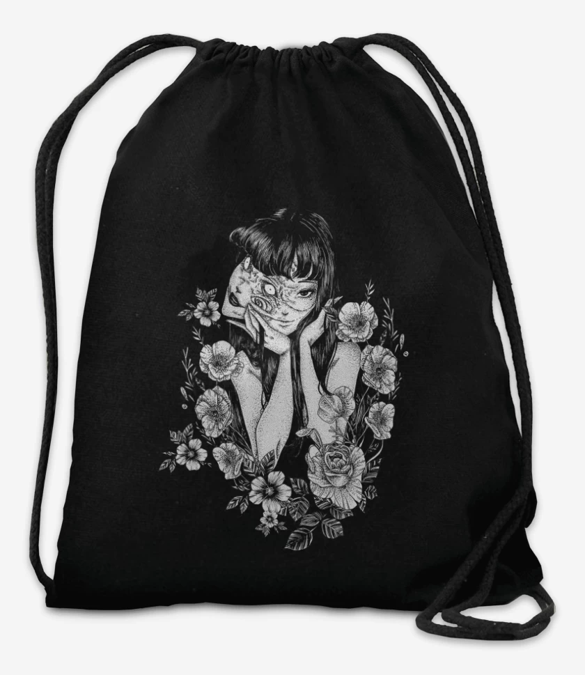 Mochila Negro de Tomie