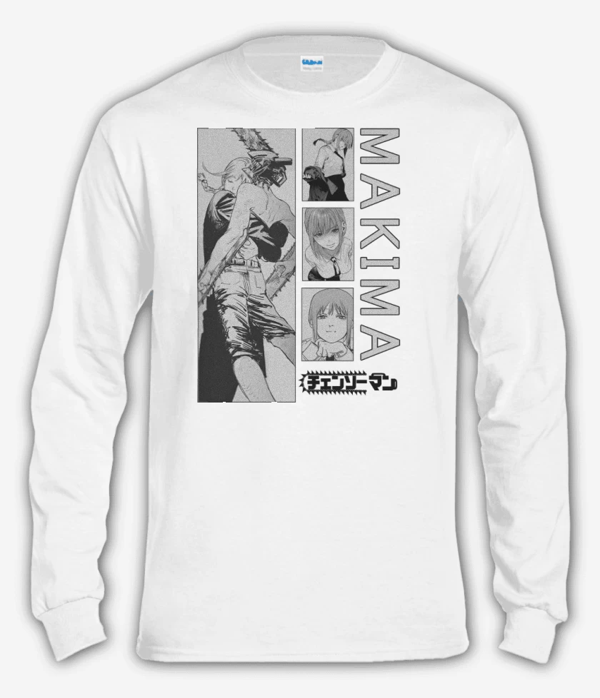 Polera manga larga Demonio Makima