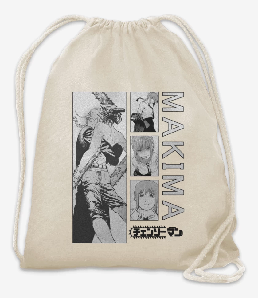 Mochila Blanco de Demonio Makima