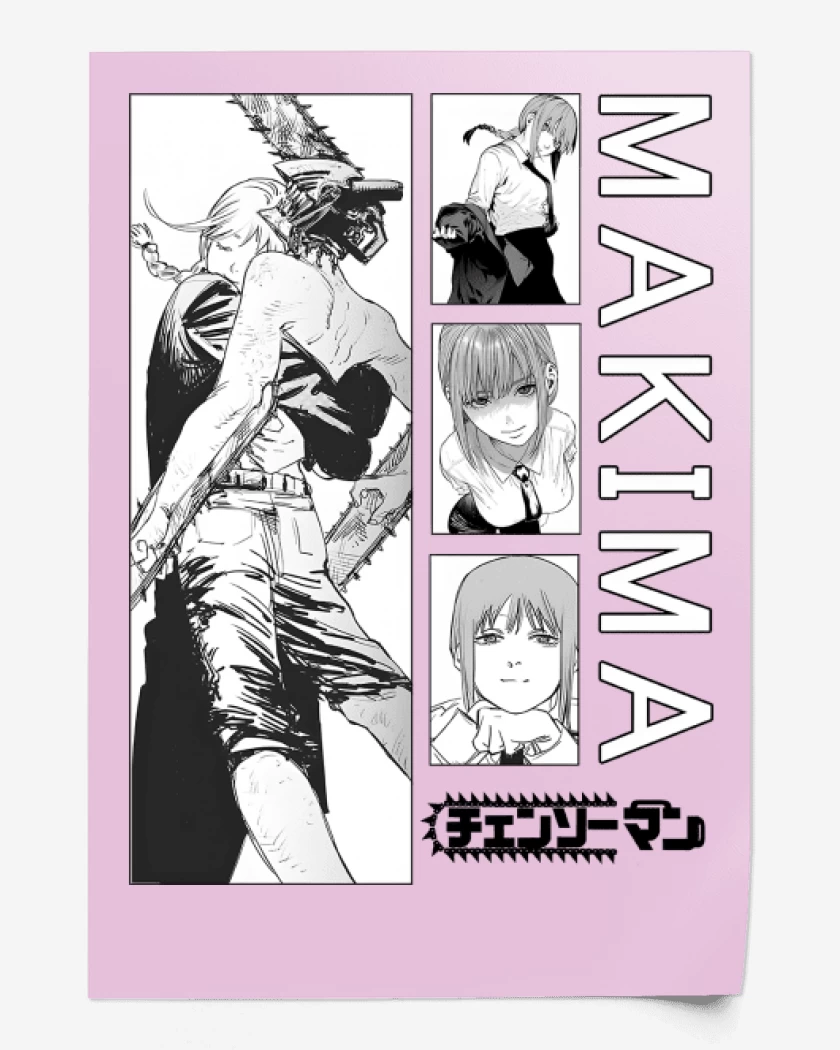 Print Demonio Makima