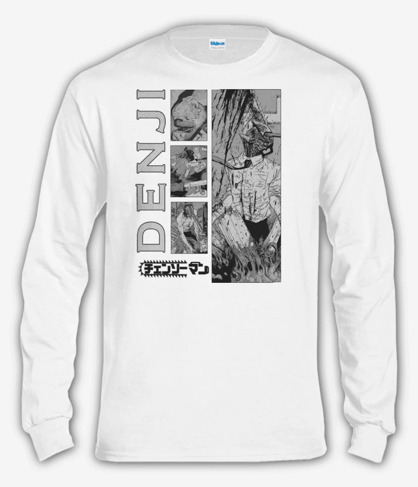 Polera manga larga Demonio Denji