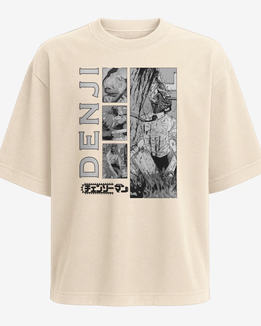 Polera Oversize Demonio Denji