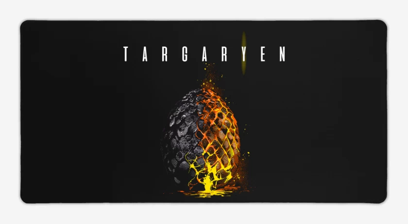 Mouse pad Gamer Negro de Targalien