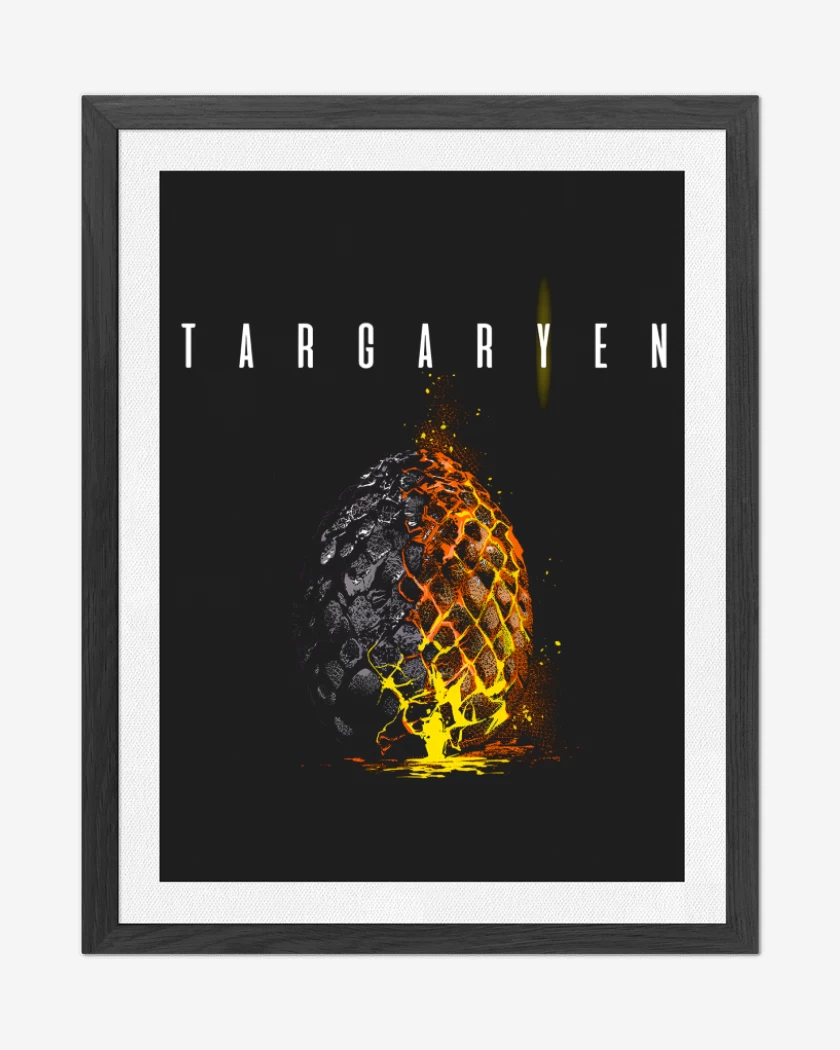 Cuadro decorativo Negro de Targalien
