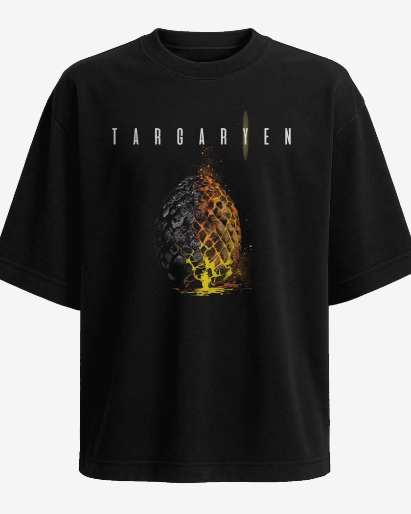 Polera Oversize Negro de Targalien