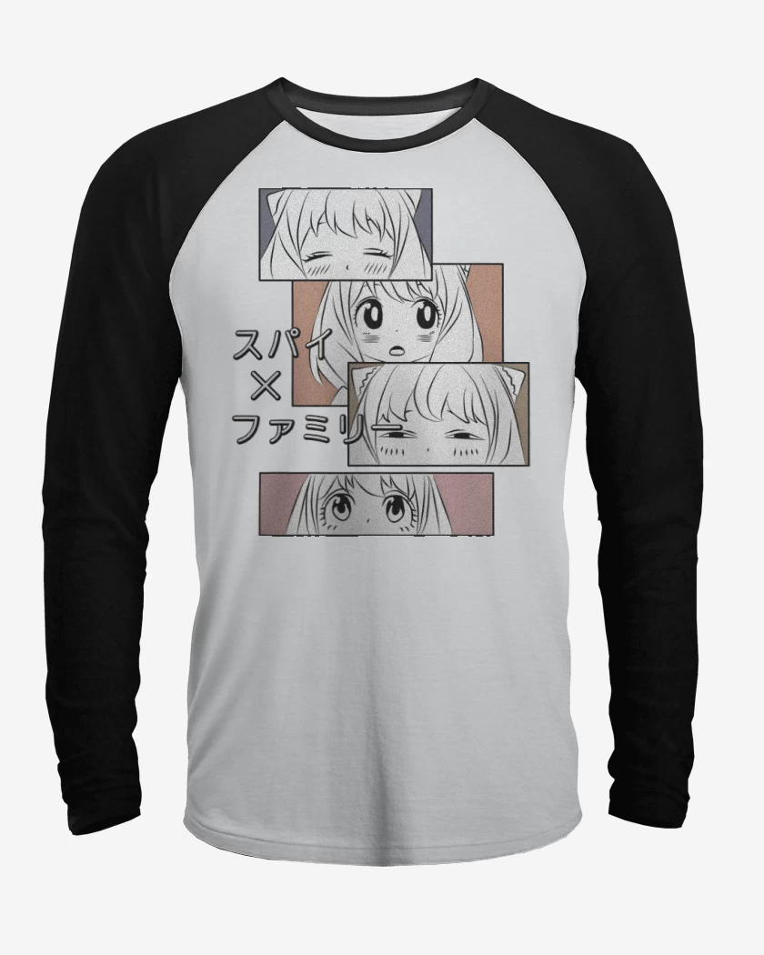 Polera Raglan Anya Forger 3