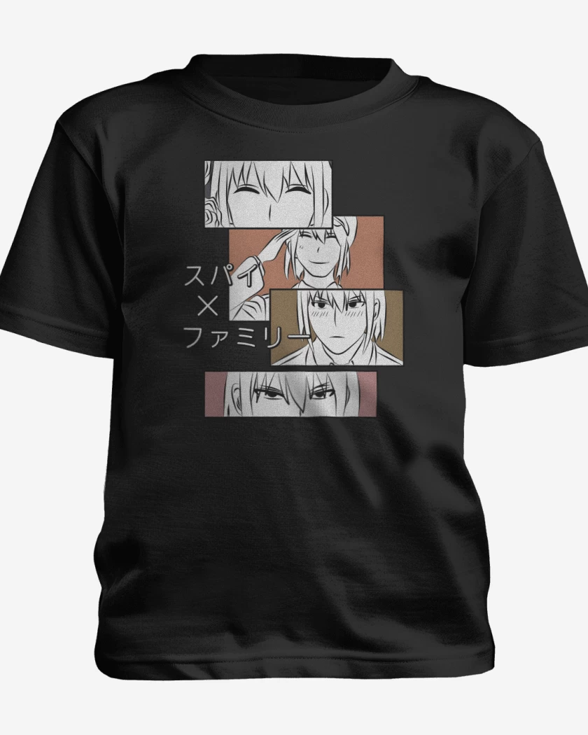 Polera de niño Negro de Yuri Briar
