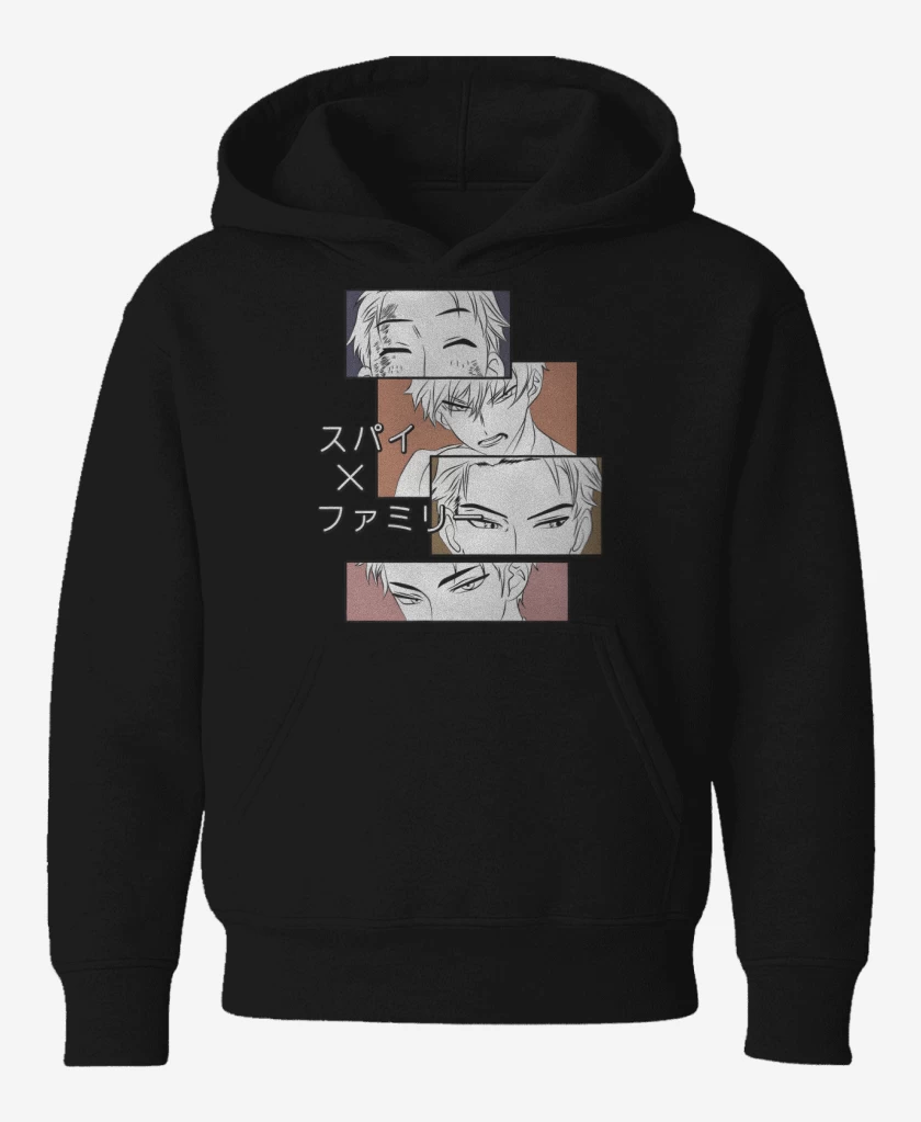 Poleron de niño Negro de Loid Forger