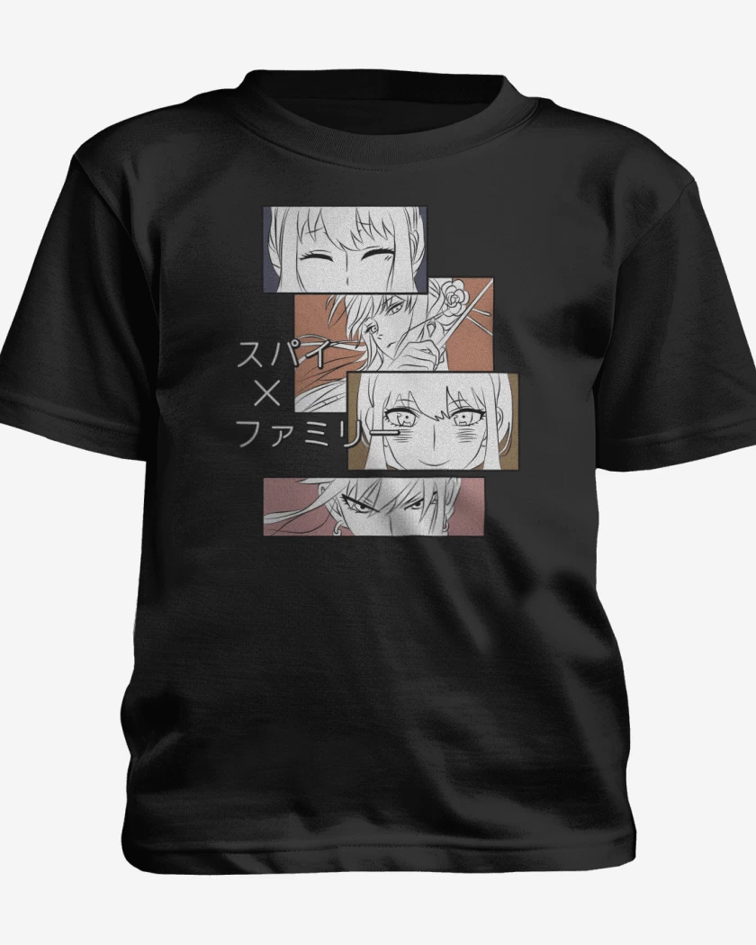 Polera de niño Negro de Yor Forger
