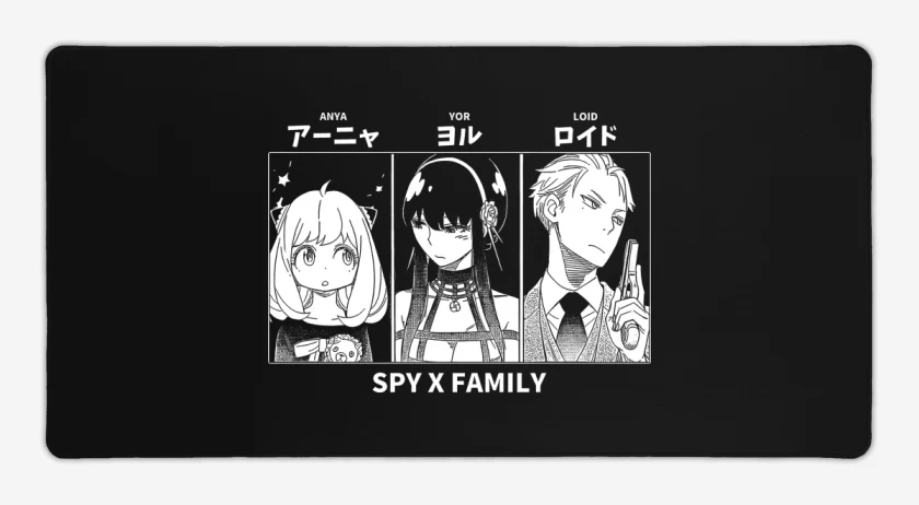 Mouse pad Gamer Anya x Yor x Loid