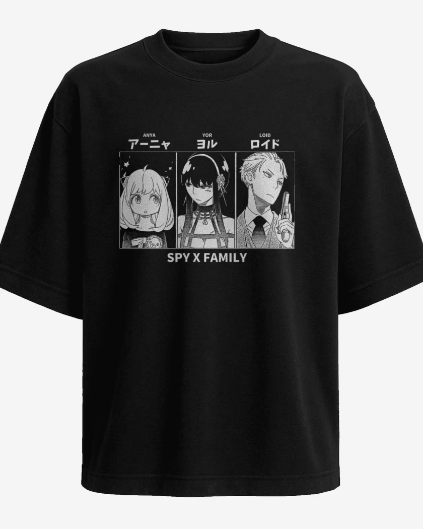 Polera Oversize Anya x Yor x Loid