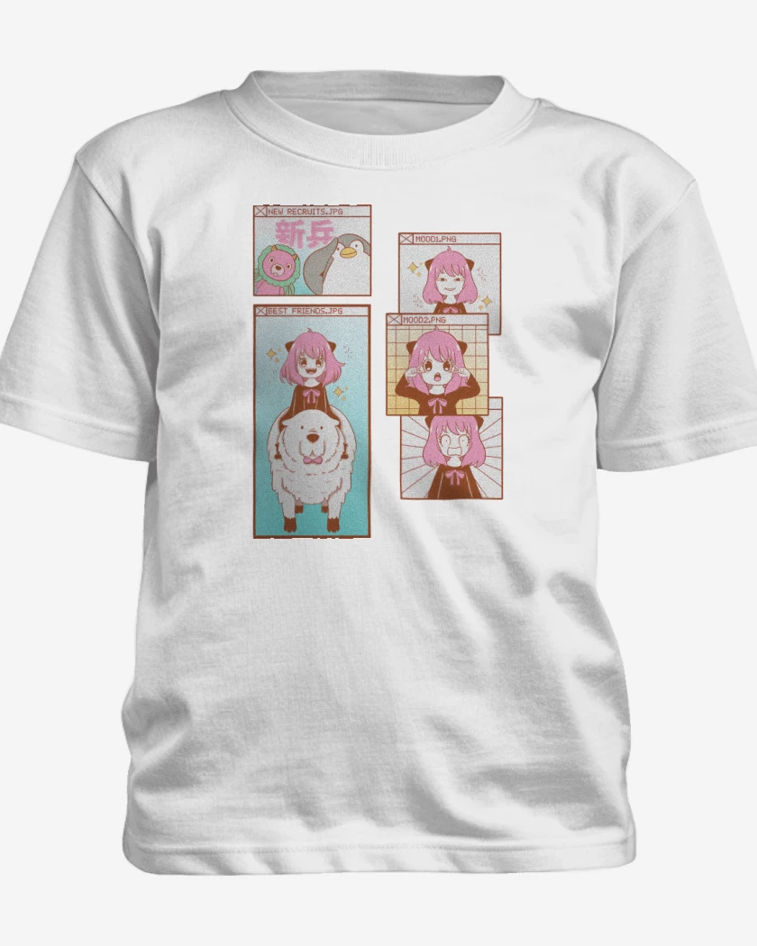Polera de niño Blanco de Anya Moods