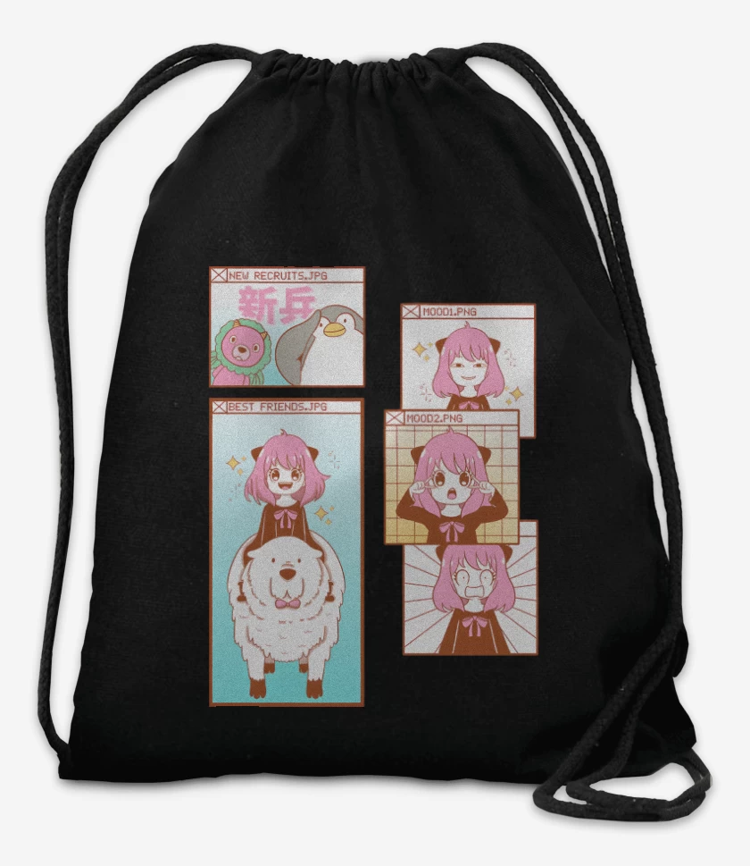 Mochila Negro de Anya Moods