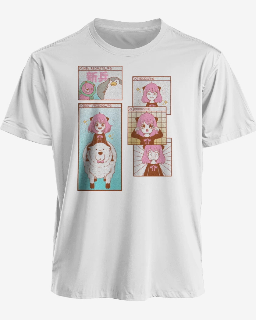Polera premium Blanco de Anya Moods