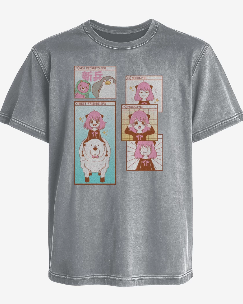 Polera desgastada Anya Moods