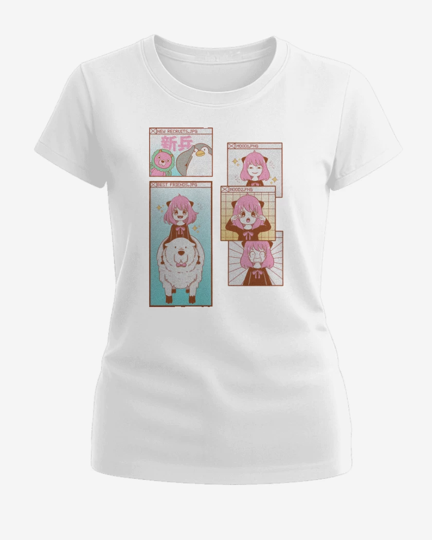 Polera de Mujer Blanco de Anya Moods