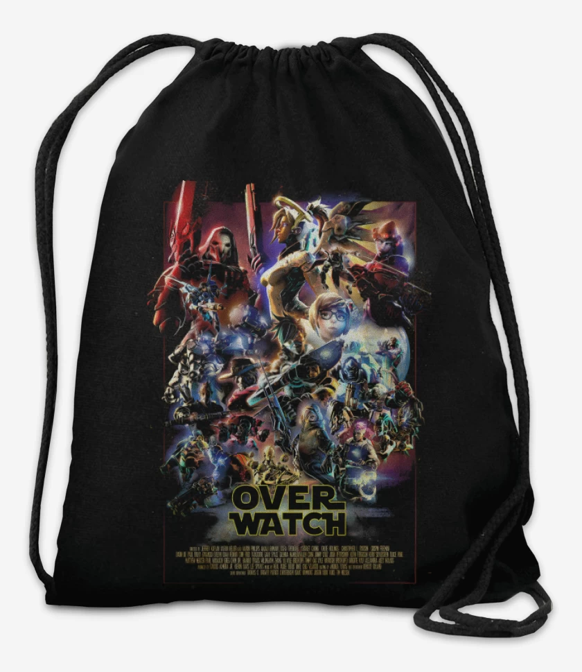 Mochila Negro de Over Wars