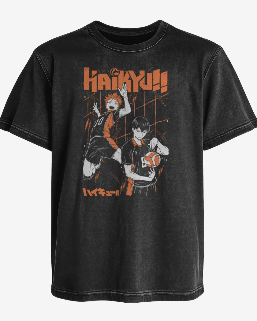 Polera desgastada Hinata x Kageyama